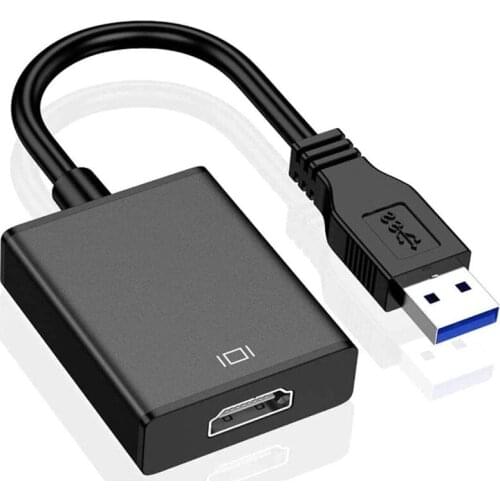 USB 3.0/2.0 1080P Video Graphics Cable Converter with Audio for PC Laptop Projector HDTV for Windows XP 7/8/8.1/10
