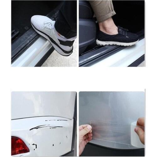 High quality Car Stickers Car Door Sill Sticker Tape FOR audi q7 mazda 6 gh hyundai accent haval f7x rav4 2019 2020 ford focus 2