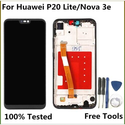 LCD Screen 2280*1080 For HUAWEI P20 Lite ANE-LX1 ANE-LX3 Nova 3e LCD Display Touch Screen Digitizer Assembly For Huawei P20 Lite