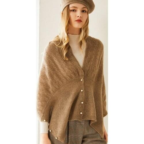 100% Goat Cashmere Knitting Jackets 3Colors 150cmX60cm Women Scarf Soft and High Quality Female Standard Jumpers Ladies Tops