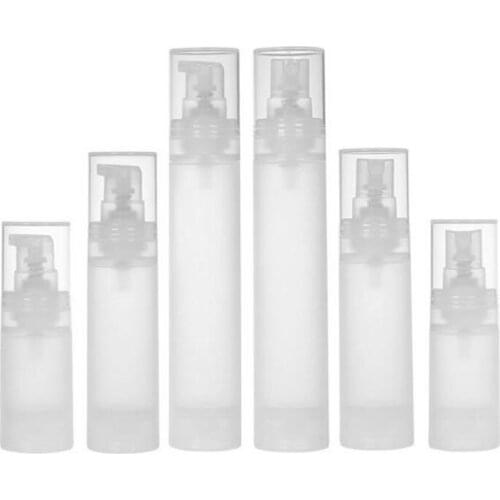 15ml 30ml 50ml airless bottle frosted/matte vacuum pump bottle lotion bottle with PP material F20171970
