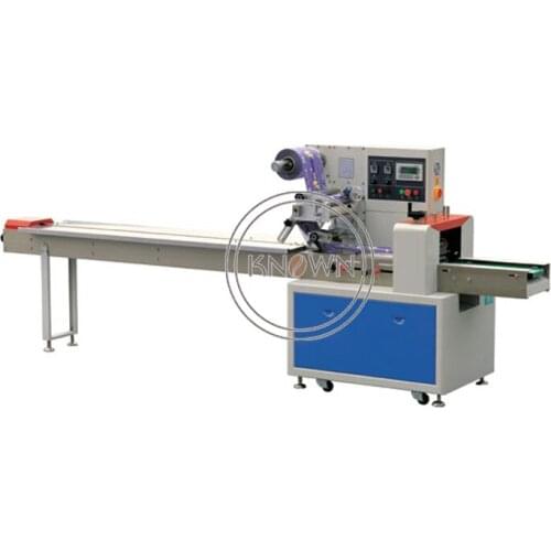 2020 Automatic Horizontal Pouch Packaging Machine Multifunction Chocolate Soap Apple Snack Pillow Packing Machine for Factory