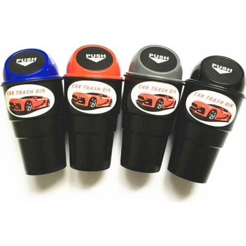 Car Trash Can Garbage Dust For Hyundai IX35 IX45 Sonata Verna Solaris Elantra Tucson Mistra IX25 I30 Any Car