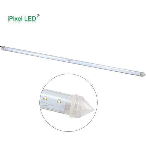 DMX signal 360 degree dc24v led meteor rain light auto control led meteor tube light