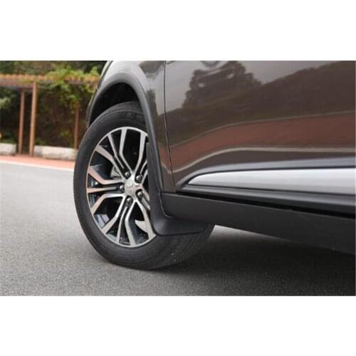 For Mitsubishi Outlander 2015 -2019 4 pcs/set High-quality plastic fender Anti mud Protection car accessories