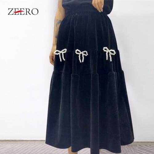 Huan-Qing High Waist Skirts For Women