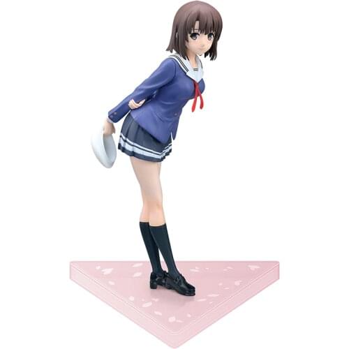 Sega How To Raise A Passerby Heroine Megumi Kato Garage Kit Pvc Assembly Model Western Animiation Action Figure Kids Toys