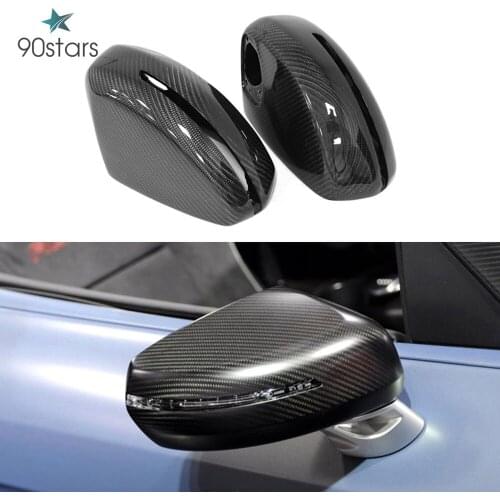 Carbon Fiber Rear View Mirror Cover For Audi R8 TT Car Styling Rearview Mirror Sticker For Audi R8 TT TTS 8N MK1 MK2 8J 2008UP
