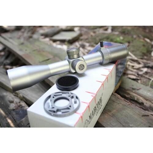 New MARCOOL 4.5-18x44SF Silver Hunting Optics HD Optical Aim Collimator Air Rifle Sight Rifle Scope For Hunting