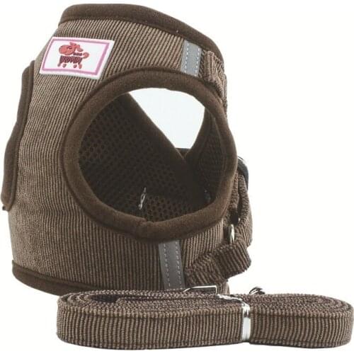 New Arrival Pets Chest Straps Vest Type Reflect Light Tow Rope Small-sized Glow In The Dark Dog Leash Rope Pets Articles