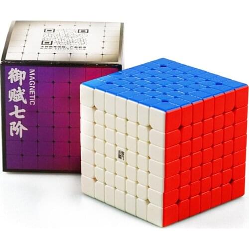 QiYi MoYu YJ YuXin 7x7x7 Magic Cube Speed Spin Professional Game Toys For Children Toys For Adults Education Cubo Magico Gift