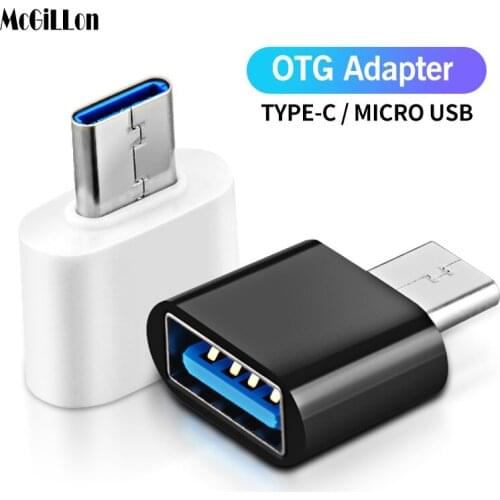 Type C To USB OTG Adapter Micro USB Type-C Male To USB-C Female Converter For Macbook Samsung Xiaomi USBC OTG Connector