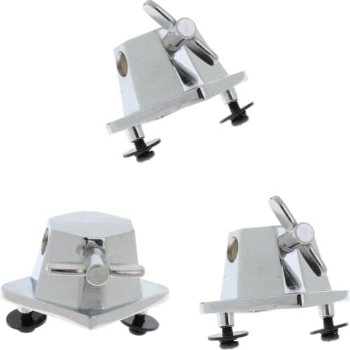 Pack Of 3 Floor Tom Drum Leg Bracket Rack Support Top-grade Drum Parts