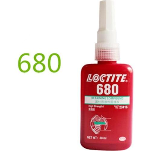 10pcs 638 50ml loctite cylindrical parts holding glue 648 high strength high temperature bearing fastening glue 680 glue