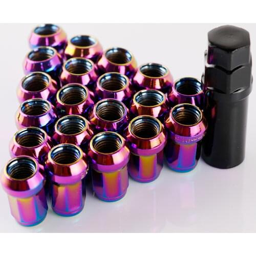 Max Guard 33mm Racing SPEC Steel Racing Wheel Nuts M12x1.5/1.25 Car Wheel Rims Lug Nuts 20pcs/set