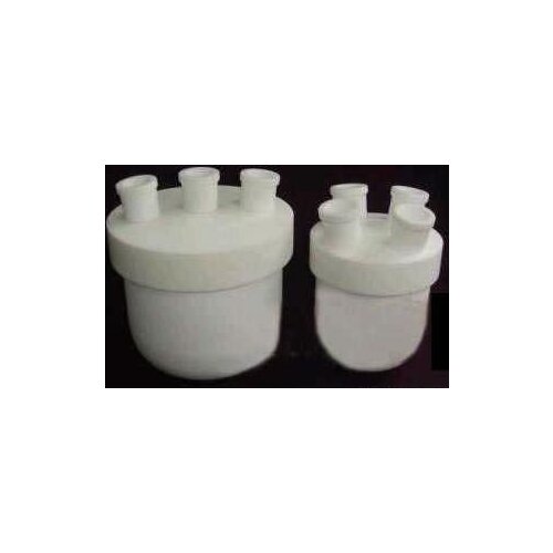 500ml Pure PTFE Flask F4 Bottle,Four necks Reactor