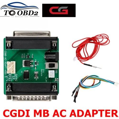 CGDI Prog MB AC Adapter acquire data via OBD for MB W209 W221 W164 W204 W166 W246 Key Programming tool original free ship