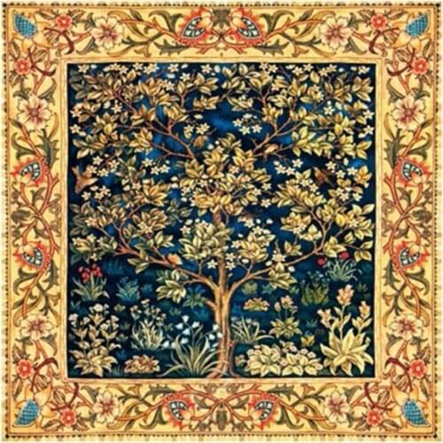 Kexinzu 5D Diy Full Round Square Stone Pearl Drill Diamond Painting Tree Cross Stitch Mosaic Daimond Embroidery Christmas Gift