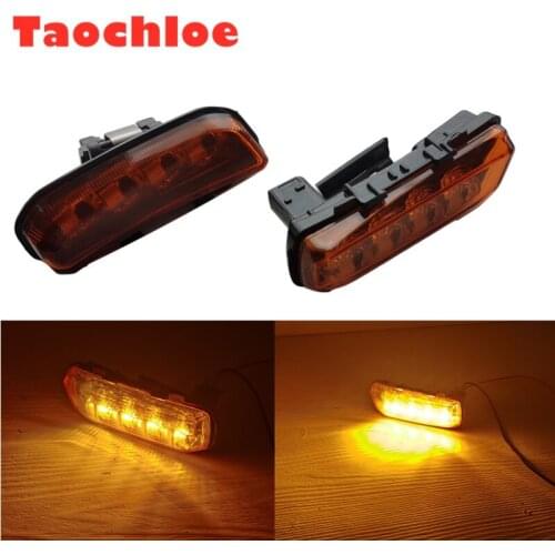 1pair Amber Pedal lamp side marker lights For New Scania Heavy truck Europe truck Body parts side lights LH 2334727 RH 2334728