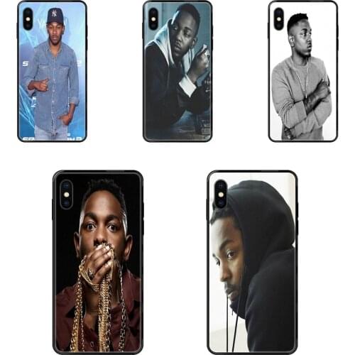 Hip Hop Star Kendrick Lamar For Galaxy S20 S10e S10 S9 S8 S7 S6 S5 edge Lite Plus Ultra Less Black Soft TPU Case Coque Cover