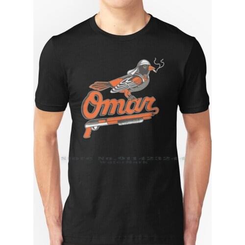 Omar The Wire Baltimore Oriole T Shirt T Shirt 100% Pure Cotton Omar The Wire Baltimore Oriole Creative Trending Vintage Cool