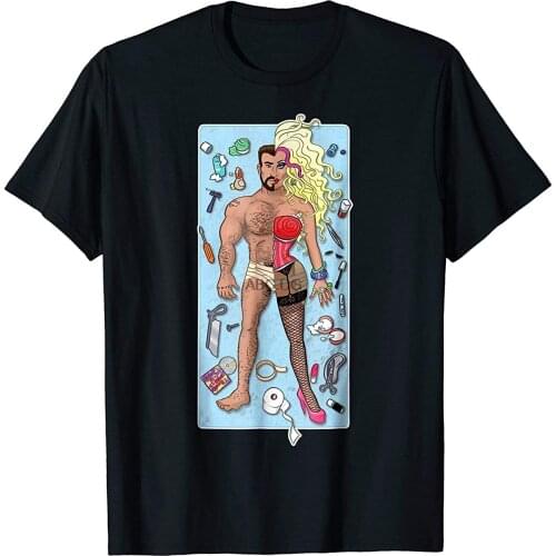 TRANSFORMATION TUESDAY Bold Drag Queen T.Shirt