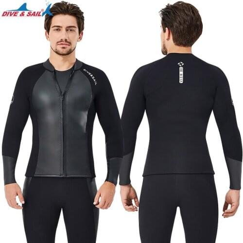 Unisex Neoprene Suit 2mm Wetsuit for Men Women Swimwear Seperate Thermal Swimsuit Protective Surfing Suit Men Diving Clothe