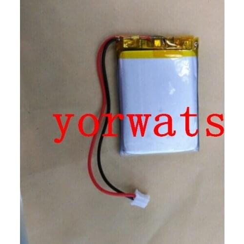 New Hot A Rechargeable Li-ion Cell 3.7V Polymer Lithium Battery 503348 483348 053448 with Plug 2.0