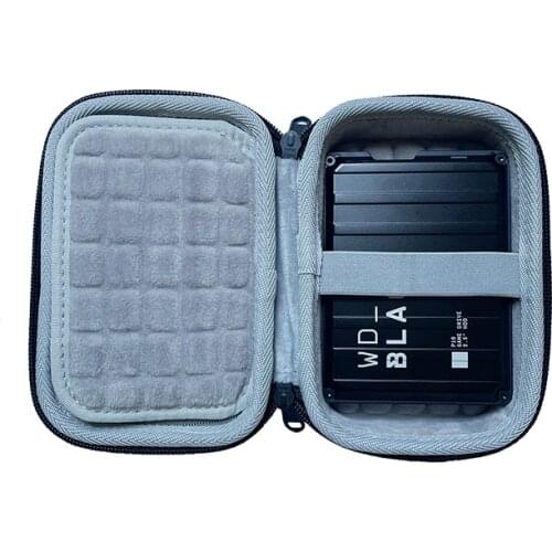 Carrying Case for WD BLACK Western Digital P10 Mobile Game Hard Disk Storage Protection Hard Shell Bag Cover Box