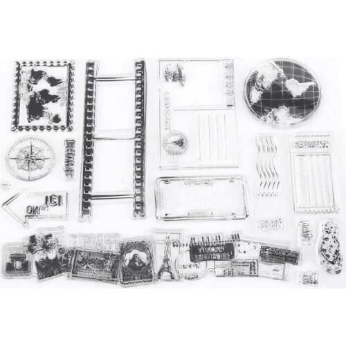 Clear Stamp Scrapbook Photo Cards Album Postcards Decoration Embossing Paper Card Craft