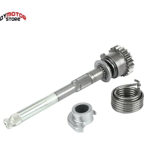 Motorcycle Kick Starter Spindle For 125cc lifan Horizontal Kick Starter Engines Dirt Pit Bikes Parts Length 199.5mm 22 Tooths
