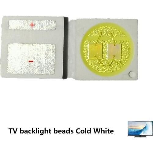 100pcs EVERLIGHT Lextar AOT LED Backlight High Power LED 2W 3030 3V-3.6v Cool white 240 LM TV Application 3030 smd led diode