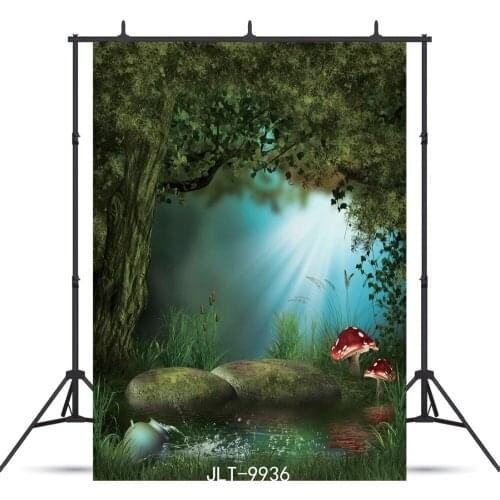 Vintage Sunlight Forest Grass Vinyl Photographic Background For Children Baby Shower Portrait Backdrop Photocall Photo Studio