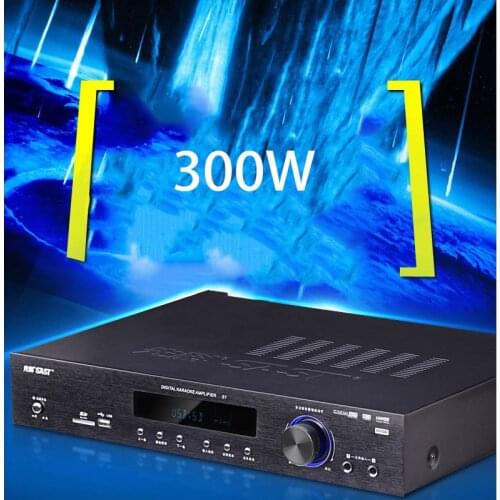Fiber Coaxial Professional Home Theater Fever HIFI High Power Audio Amplifier 220V 550W 5.1 Su-122 AV Bluetooth Amplifier