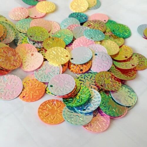 400pcs 17mm Sequin Round paillette For garment Accessory DIY Art Decoration Jewelry Making free shipping -C33