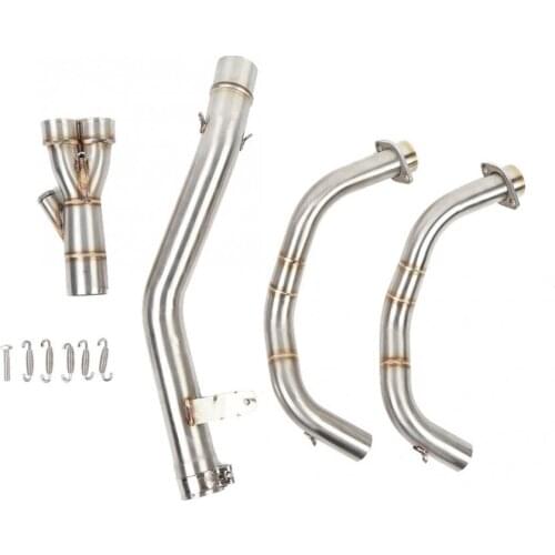 Stainless Steel Motorcycle Front Exhaust Pipe Accessory Fit for Honda CBR500 CB500X CB500F Motorcycle Front Exhaust Pip