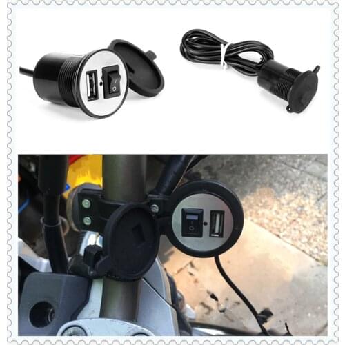 Car and motorcycle voltage adapter USB charger power socket for TRIUMRH SPRINT GT RS ST RS STREET TWIN THRUXTON R Steve SE
