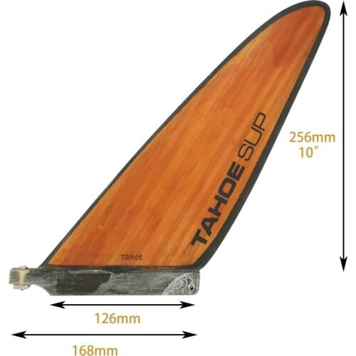 CISIMOVE Brand Fiber Glass Bamboo Veneer Center Fin 9 to 10 Inches Plastic Nylon Material