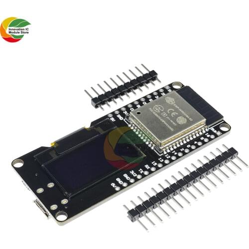 ESP32 ESP-WROOM-32 0.96" Inch OLED Display 2.4GHz WiFi Bluetooth Dual Mode Development Board Module for Arduino Wemos D1 AP STA