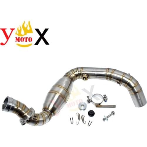 G310 GS/R 17-19 Motorcycle 51MM Slip-on Header Link Exhaust Pipe Front Connection Muffler For BMW G310GS G310R 2017-2019 2018