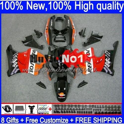 Body For HONDA CBR900RR CBR919RR 110MC.18 CBR 919RR CBR900 RR CBR 919 RR CC 900RR 1998 1999 CBR919 RR 98 99 red orange Fairing
