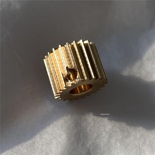 0.5M 22T Copper Gear Hole 6mm 5mm 45# Steel M3 Jackscrew DIY Model
