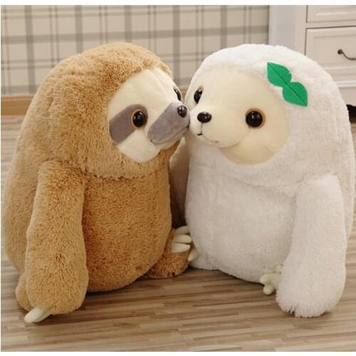 Cute Sloth Plush Toy Sloth Soft Stuffed Doll Cute Sloth Plush Gift Simulation Sloth Doll Free shipping