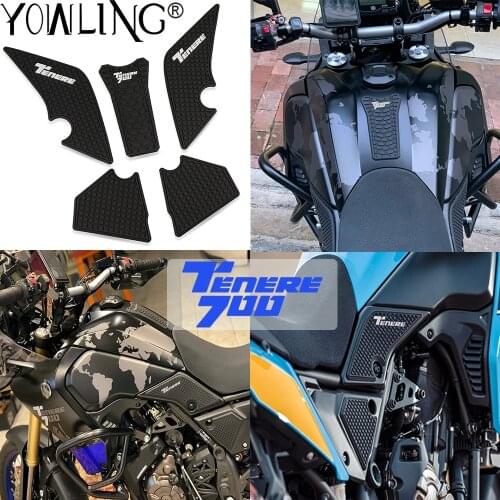 NEW For YAMAHA TENERE700 XTZ700 Tenere 700 XTZ 700 2019 2020 Motorcycle Accessories Non-slip Waterproof Pad Rubber Tank Stickers