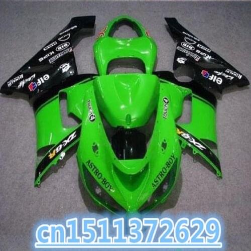 New ABS motorcycle Fairings Kit Fit for kawasaki Ninja ZX6R 636 2005 2006 05 06 6R ZX-6R Bodywork set custom green black