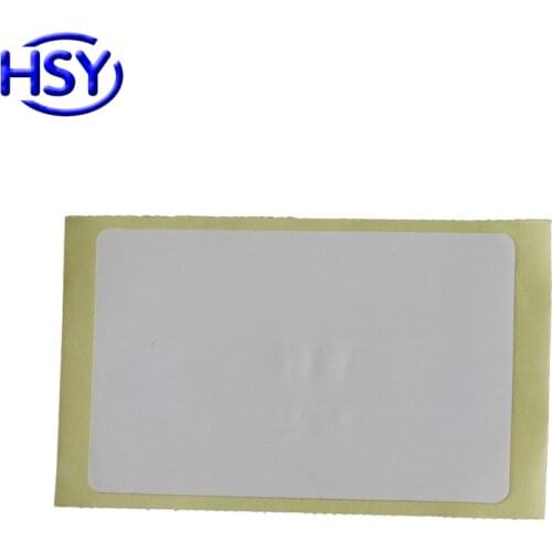 Passive 860~960Mhz EPC GEN2 ISO 6C Paper adhesive sticker windshields UHF RFID tag