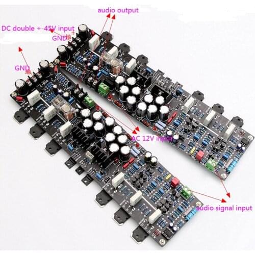 E508 high power class a power amplifier board Reference Accuphase E550 circuit