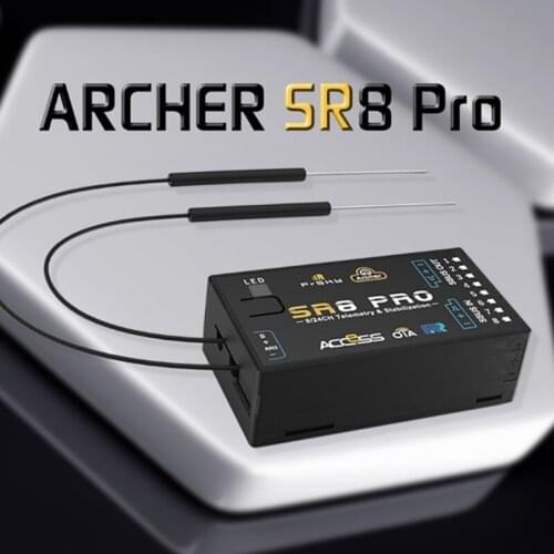 Frsky ARCHER SR8 PRO 2.4GHz ACCESS 8CH receiver with OTA for RC Drone RC model