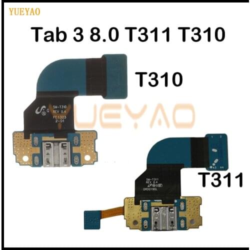 Charging Flex For Samsung Galaxy Tab 3 8.0 T311 T310 USB Charger Dock Connector Charging Port Flex Cable