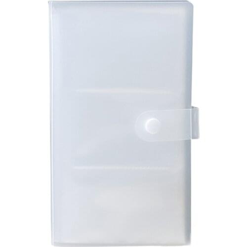 Souvenir Album Card Book Card Holder Storage Memorial Book Jewelry Storage Organizer Jewelry Transparent